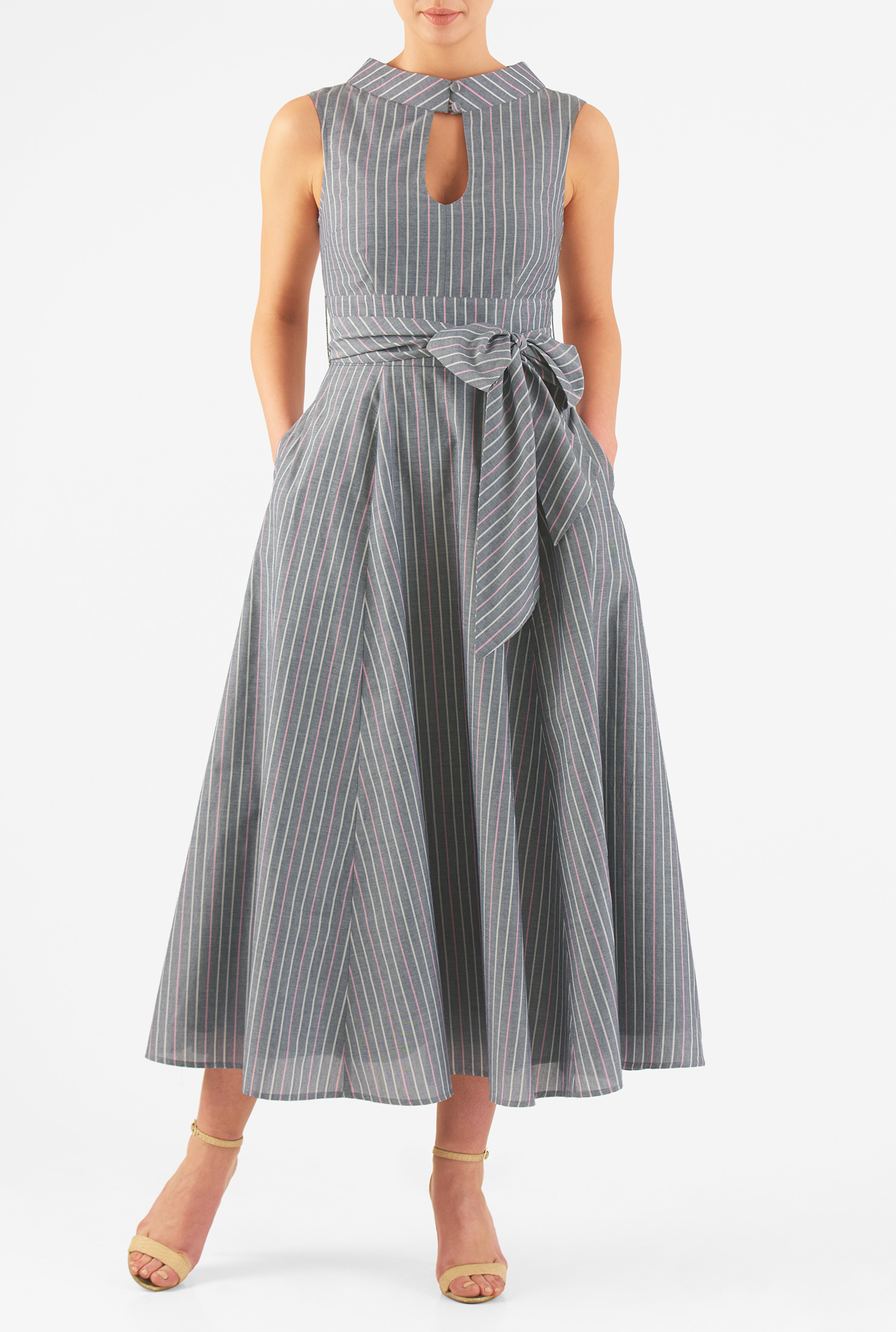 Banded Midi Dress