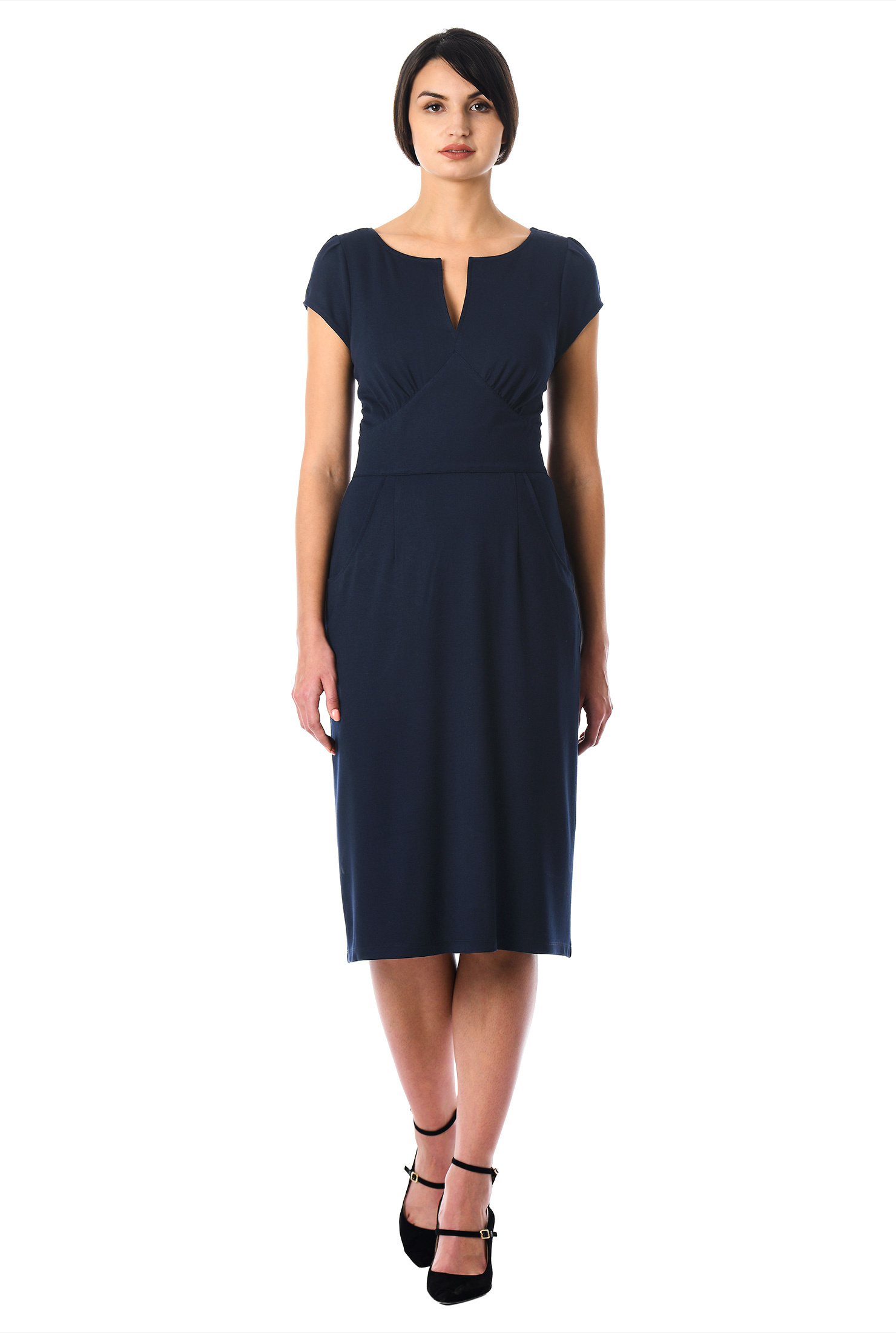Below the Knee Sheath Dresses for Women