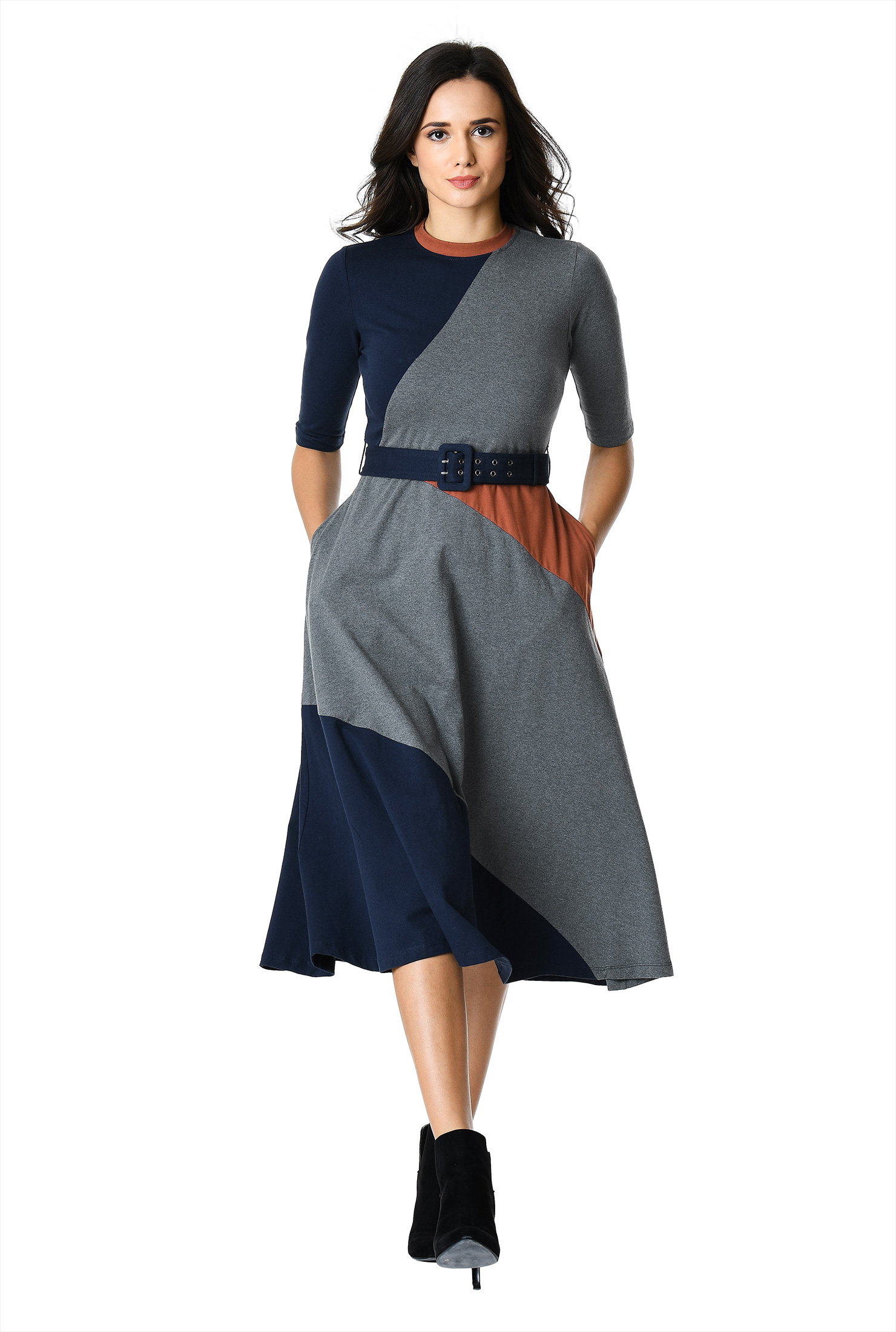 Colorblock Dresses