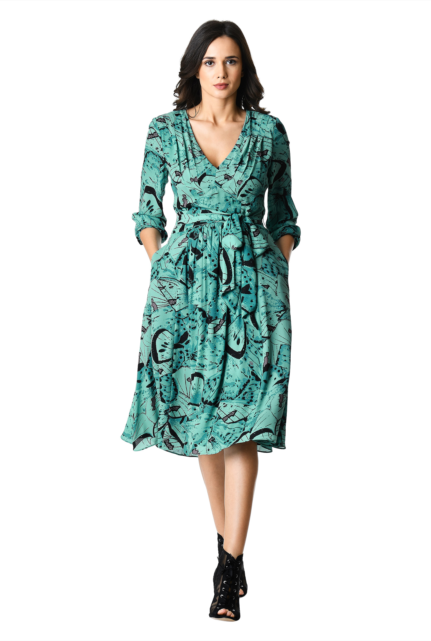 Whimsical Pleated Dress