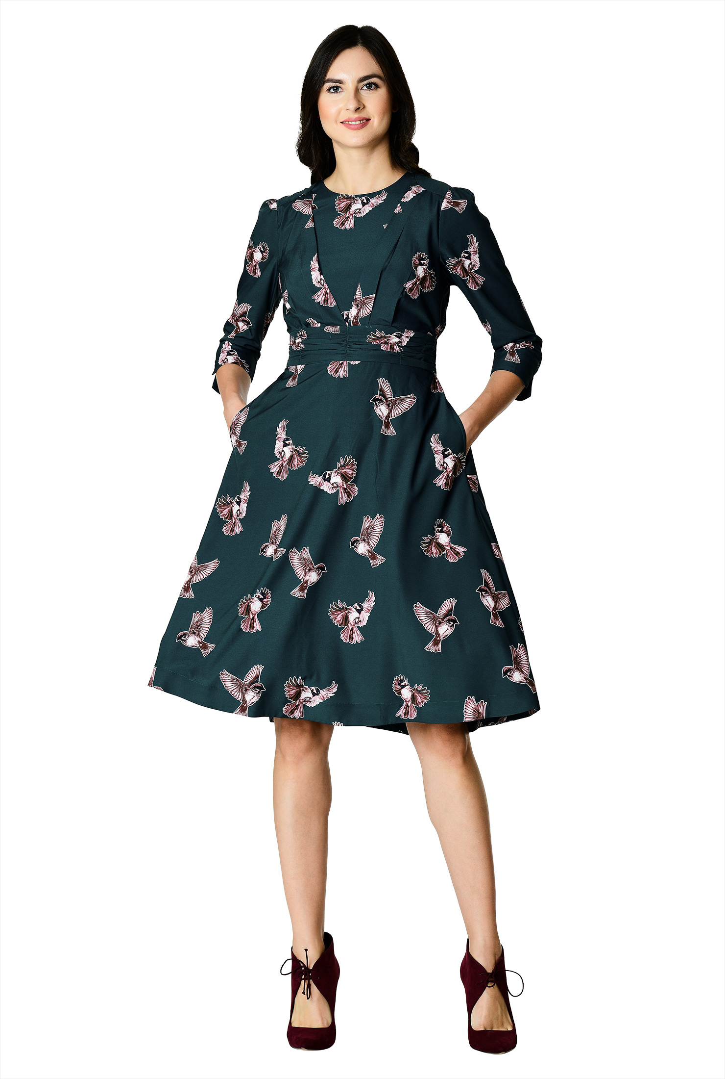 Whimsical Pleated Dress