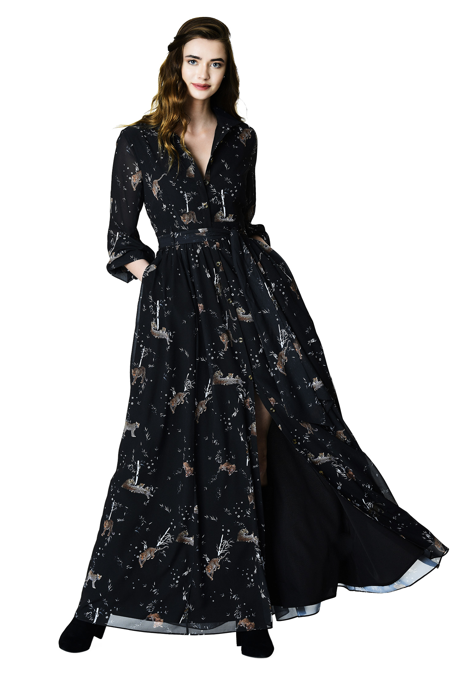 Exotic Animal Print Party Dresses